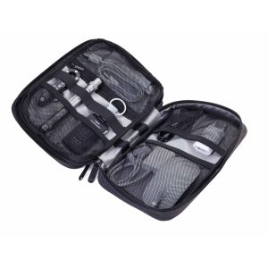 Troika Connected Organizer – Tech Pouch for Kabler, Tilbehør og Gadgets