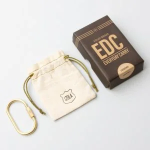 Izola Karabinkrok Messing EDC